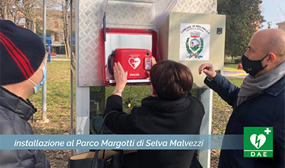 installazione al Parco Margotti di Selva Malvezzi